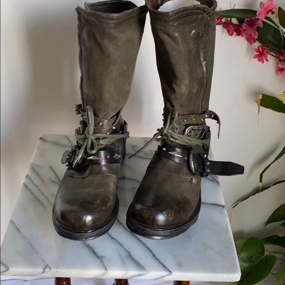 EUC A.S.98 Mid Boot Soter Jungle Green - Picture 4 of 13